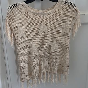 See through kids cardigan